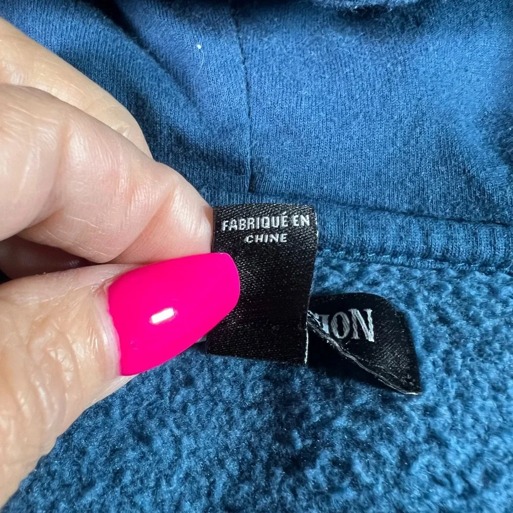 True Religion includes fleece sweatshirt